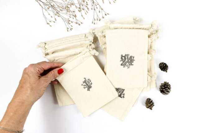 Sustainable Advent Calendar To Fill - 24 Fabric Bags Reusable For Kids & Adults Handmade in Germany Christmas Stocking - image 1