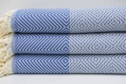 "Bed Cover, Turkish, 75""x91" - thumbnail 1