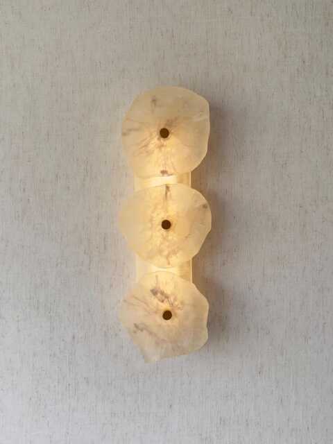 "Wireless Wall Sconce, Handmade Rechargeable Led Lamp, Cordless Bedside Light - " - image 1