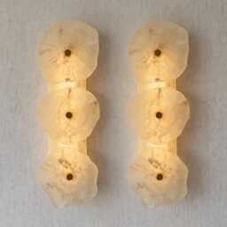 "Wireless Wall Sconce, Handmade Rechargeable Led Lamp, Cordless Bedside Light - " - thumbnail 3
