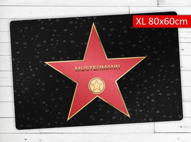 "Doormat With Name Your Personal ""Walk Of Fame" - image 1