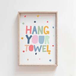 Set Of 3 Kids Bathroom Prints, Wash Your Hands Print, Playroom Decor, Girls Nursery Wall Art - thumbnail 2