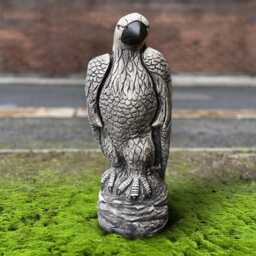 Large Concrete Eagle Statue Majestic Sculpture Stone Garden Art Cement Bird Ornament Outdoor Figure American Bald Decor - thumbnail 3