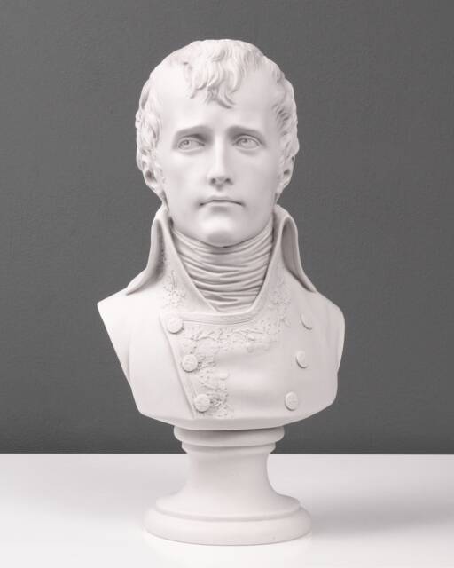 Napoleon As First Consul Bust Sculpture - Antique Statue Made in Europe - 27 cm/10.5 - image 1