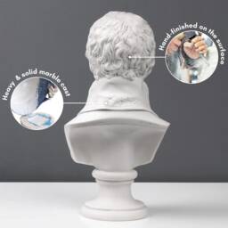 Napoleon As First Consul Bust Sculpture - Antique Statue Made in Europe - 27 cm/10.5 - thumbnail 2
