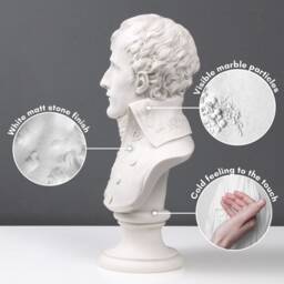 Napoleon As First Consul Bust Sculpture - Antique Statue Made in Europe - 27 cm/10.5 - thumbnail 3