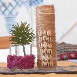 African/Ethnic Dining Room Table Setting - thumbnail 3