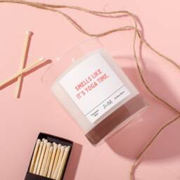 Smells Like Its Time For Yoga. Yoga Candle Gift Yoga Lover. Set - thumbnail 3