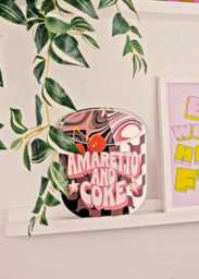 Amaretto & Coke Cocktail Mirror