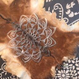 Mandala Goat Hide - thumbnail 3