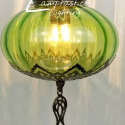 Blown Clear Glass Floor, Table, Chandelier Lamp Replacement Part Only - thumbnail 3