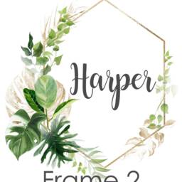 Digital Printable, Personalised Tropical Nursery Print, Leaves, Green Theme Decor, Prints - thumbnail 3