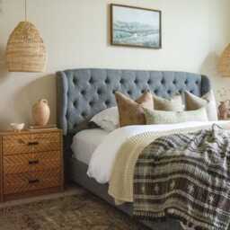Brown Indian Wool Throw Blanket, Handwoven Sofa Coverlet & Rustic Bed Runner - Sphene - thumbnail 3