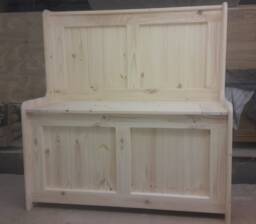 3Ft Wide Modern Monks Bench, Storage Bench, Shoe Any Size Made. Delivery Cost Shown On The 2nd Photo - thumbnail 1