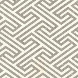 New 18x18 Inch Designer Handmade Pillow Case. Warm Grey & White Pattern - thumbnail 2