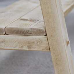 Reclaimed Farmhouse Coffee Table - Stripped Pine Ben Simpson Furniture - thumbnail 2