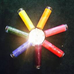 Colored Candles - 7 Day Ritual Burn Hand-Poured 12 Colors Pagan Ceremony Wicca Sacred - thumbnail 4