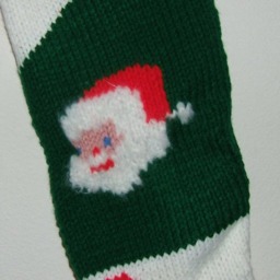 Personalized Hand Knitted Christmas Stocking - thumbnail 2
