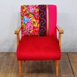 Wooden Armchair - Pink Candy - thumbnail 3