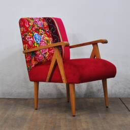 Wooden Armchair - Pink Candy - thumbnail 2