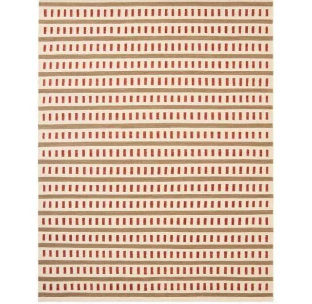 Handmade Swedish Kilim Rug Custom Scandinavian Wool Rug, Boho Minimalist Decor Bedroom Carpet - image 1