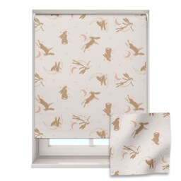Goodnight Hares Roller Blind, Nursery Roller Blind, Guess How Much I Love You, Made To Measure, Blackout Blind