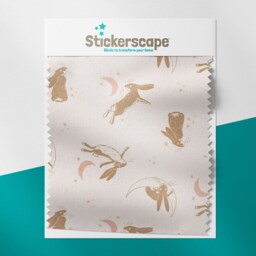 Goodnight Hares Roller Blind, Nursery Roller Blind, Guess How Much I Love You, Made To Measure, Blackout Blind - thumbnail 2