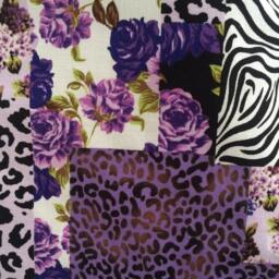 Zebra Floral Christmas Stocking Can Be Personalized - thumbnail 2