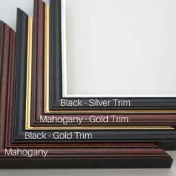 Premium Wedding Signing Frames. Traditional Range. 40x50cm. Guestbook. Large Signature Mount. Optional Personalisation.wooden Frame - thumbnail 2