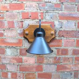 Industrial Lights Vintage English Style Wall Sconce Lighting 1 Metal Shade Lamp - thumbnail 2