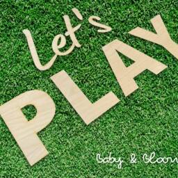 Let's Read Sign - Wall Lettering Wooden Nursery Nursery/Playroom Decor Art Bedroom Acrylic Playroom - thumbnail 3