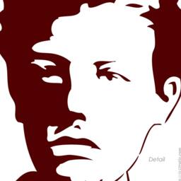 Rimbaud Quote Wall Decal French Literature Text Art - thumbnail 3