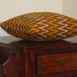 Ikat Cotton Cushion Cover/Sham 18 - thumbnail 3