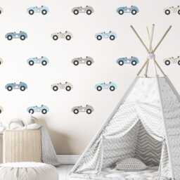 Racing Car Vehicle Wall Sticker Decals - Nursery Art Bedroom Playroom Decor - thumbnail 2