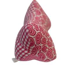 Bone Support Pillow Pink Neck Reading Cushion 3 Fabrics Lumbar & White Travel - thumbnail 3