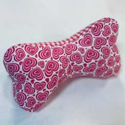 Bone Support Pillow Pink Neck Reading Cushion 3 Fabrics Lumbar & White Travel - thumbnail 4