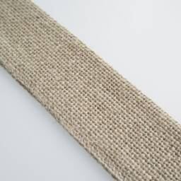 Rustic Linen Curtain Tie-Back Natural Linen, Boho Window Decor - thumbnail 2