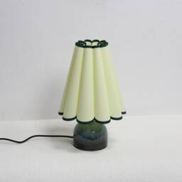 Handmade Fabric Table Lamp Dark Beige Shade & Ceramic Base For Home Gift-8# - thumbnail 3