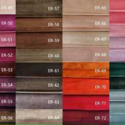 Ripple Folds Heavy Weight Velvet Curtains, Track Included, Blackout Curtains , Living Room Custom Made - thumbnail 3