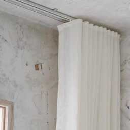 Ripple Folds Heavy Weight Velvet Curtains, Track Included, Blackout Curtains , Living Room Custom Made - thumbnail 4