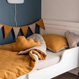 Linen Cloud Pillow, Kids Room Decor - thumbnail 3