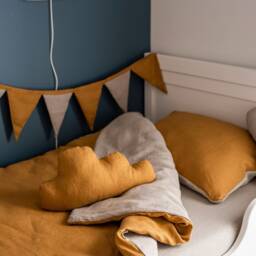 Linen Cloud Pillow, Kids Room Decor - thumbnail 4