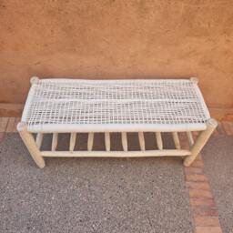Wooden Bench With Integrated Storage - thumbnail 2