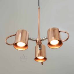 Copper Mug Moscow Mule Pendant Light. Chandelier - thumbnail 2