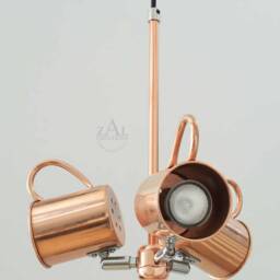 Copper Mug Moscow Mule Pendant Light. Chandelier - thumbnail 3