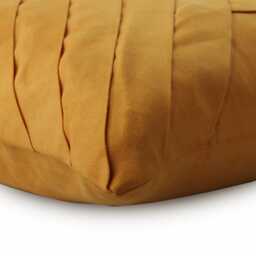 "Designer Pintucks, Textured, Striped Pillow Case Vintage 16""x16" - thumbnail 2