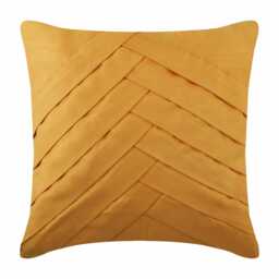 "Designer Pintucks, Textured, Striped Pillow Case Vintage 16""x16" - thumbnail 1