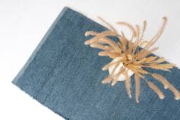 Runner Rug Petrol Blue 200 cm, Hallway Rug, Kitchen Runner Bathroom Cotton Bohemian Tapis De Passage - thumbnail 1