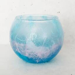 Dragonflies Tealight Holder, Dragonfly Glass Candle Home Decor, Gift Boxed - thumbnail 3