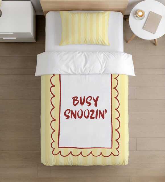"Bedding - Stripes Yellow " - image 1